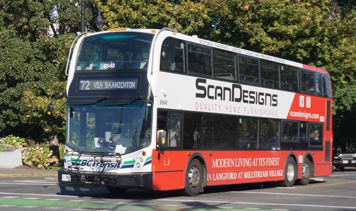 BC Transit Alexander Dennis Enviro500MMC 9548